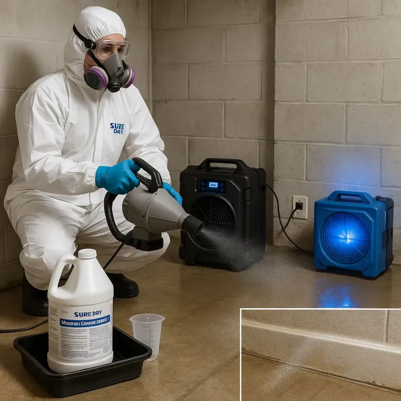 Sanitization and Odor Removal process in Liberty Center, OH