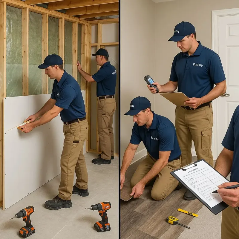 Repairs and Reconstruction process in Liberty Center, OH