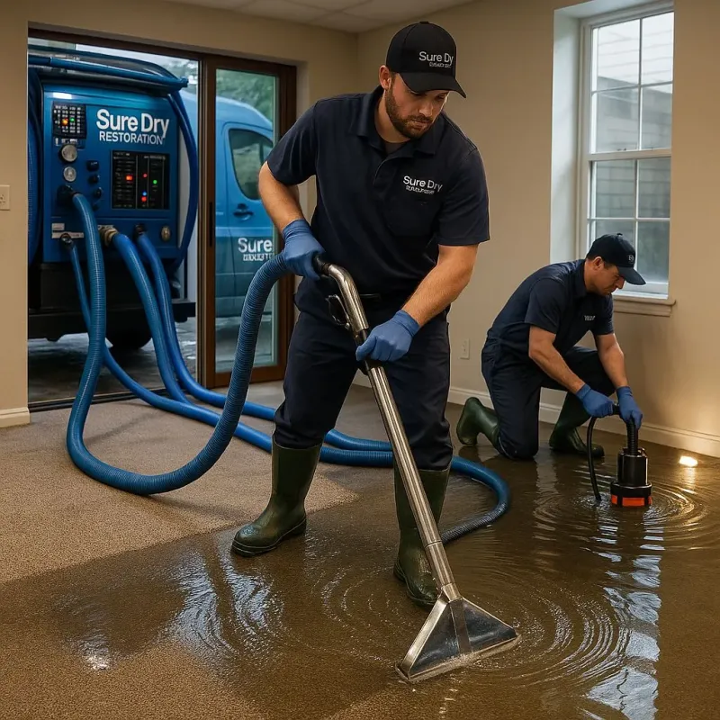 Water Extraction and Removal process in Liberty Center, OH